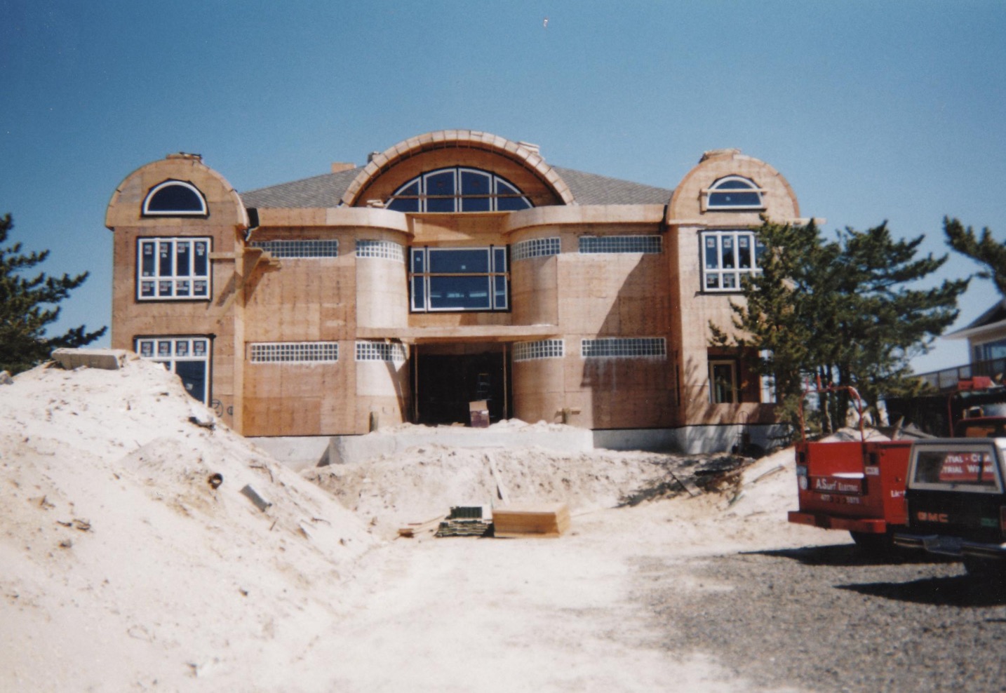 7,000 sq ft oceanfront residence under construction — Ocean County NJ